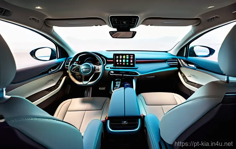 기아 EV9 트림별 사양 - **Prompt:** "A majestic Kia EV9 GT-Line in a deep forest green, parked at a scenic viewpoint overloo...