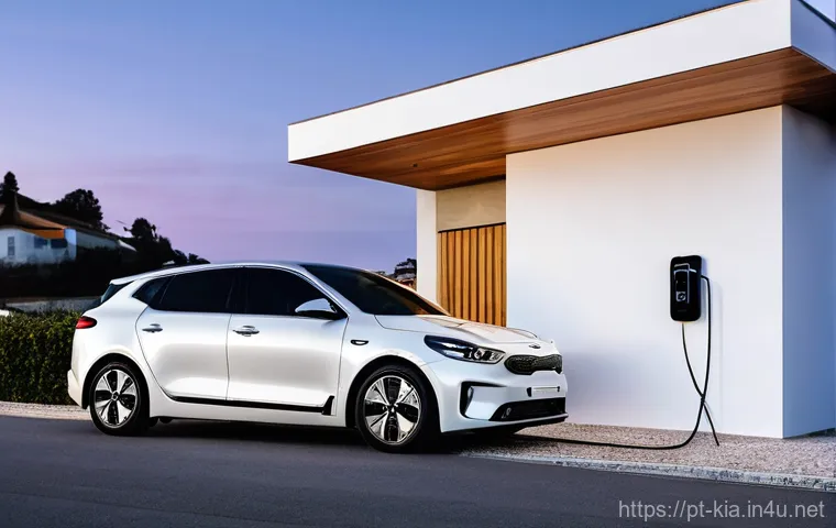 기아 전기차 충전 비용 - **Prompt 1: Economical Home Charging in Portugal**
    "A serene and modern scene in a Portuguese re...
